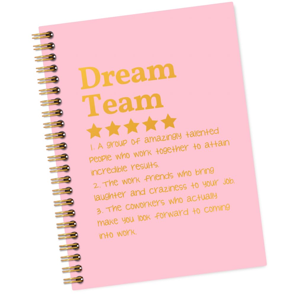 Carnet de notes rose à spirale : résolvez le manque de place avec 160 pages