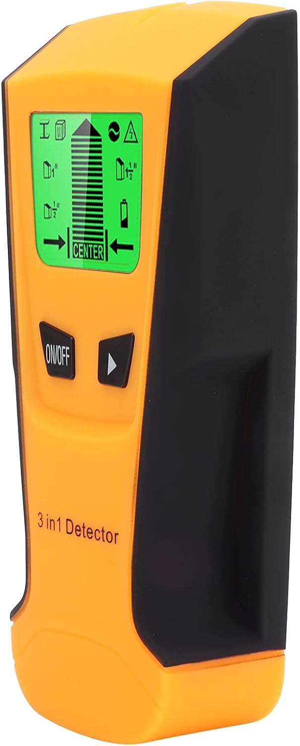 EVTSCAN TH210 3 in 1 Wall Scanner Wall Mental Detector Electronic Stud Finder with LCD Display