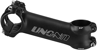 FOMTOR 25.4 31.8 Bike Stem 70mm 90mm 110mm 17 Degree Bicycle Handlebar Stem Riser MTB Stem Suitable for Mountain Bike Road Bike BMX MTB Black