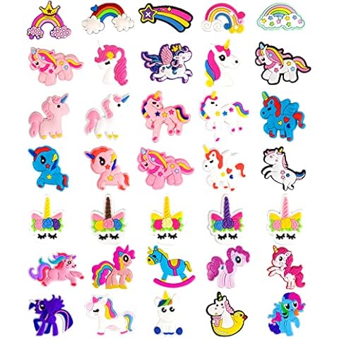 CUNUEN Rainbow Decoration Charms for All Cover