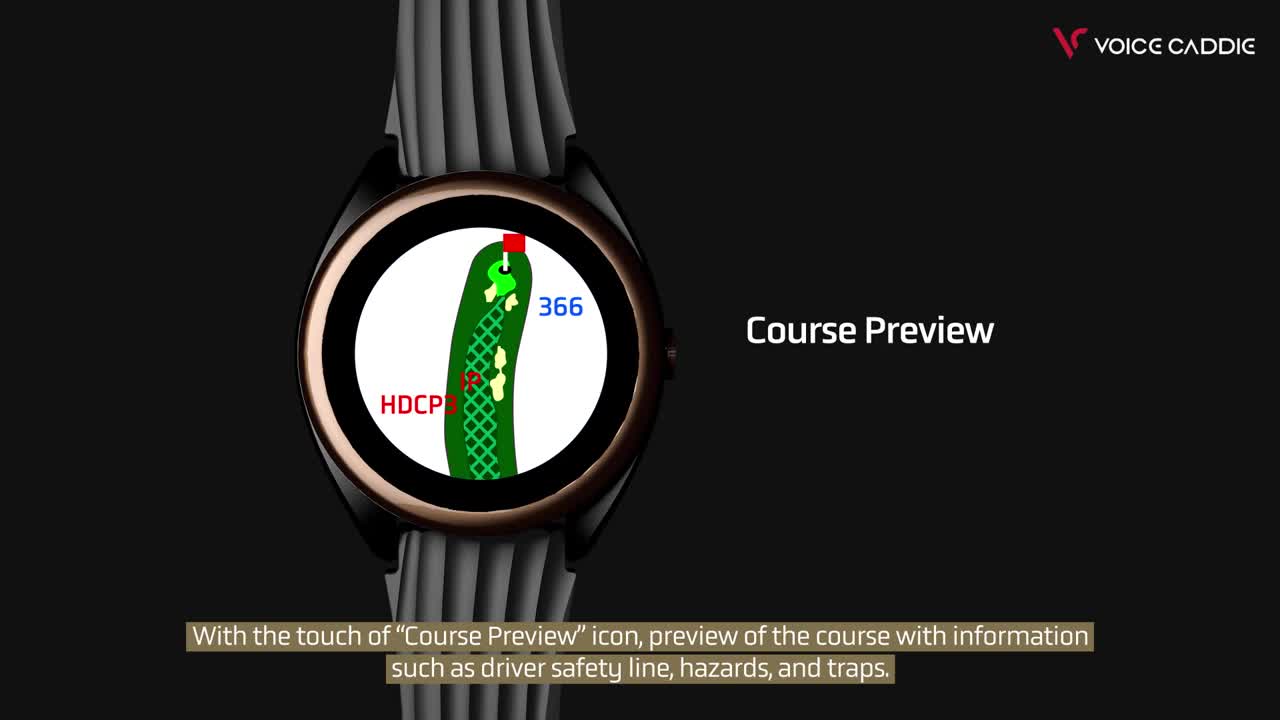 Voice Caddie T8 Golf GPS WATCH : Amazon.co.uk: Sports & Outdoors