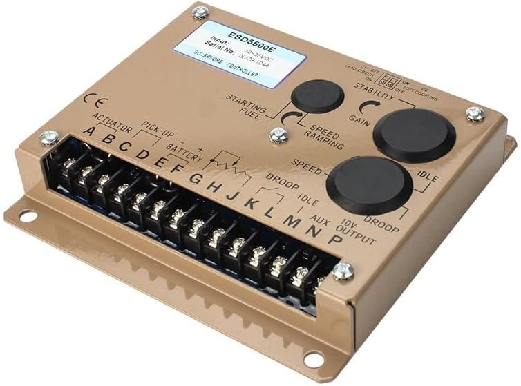 Speed Governor ESD 5500 generator speed governor control
