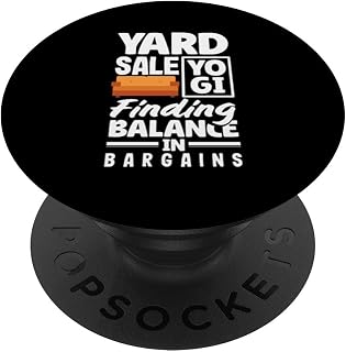 Garage Sale Guru Bargain Hunter Season Enthusiast PopSockets Standard PopGrip