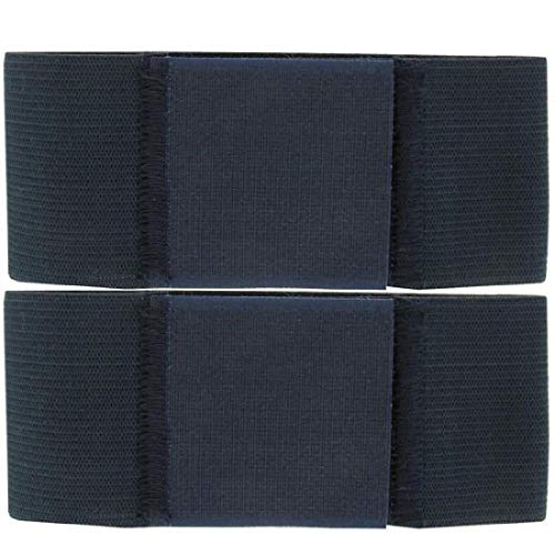 VANGUARD Boot Blousers Military - Blousing Bands - Blouser Straps for Boots – Navy Blue 2 Inch Wide