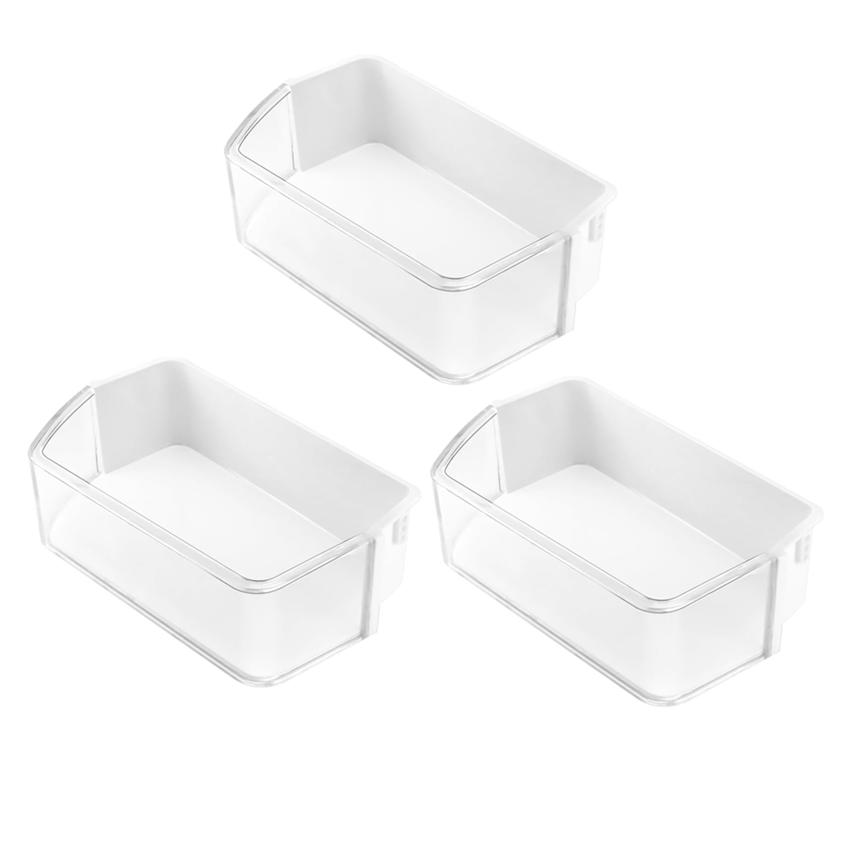 Hndhbfgrt 3X DA97-12657A Door Shelf Basket Bin Door Bin Left Replacement Refrigerator Door Shelf
