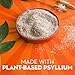 Metamucil Fizzy Fiber Supplement + Metabolism, Plant Based Psyllium Fiber Powder with B12 for Metabolism of Fats and Proteins, Daily Supplement for Regularity, Citrus Flavored Sugar-Free, 130 Serving