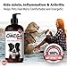 Wild Alaskan Salmon Oil for Dogs 16oz – Soft Shiny Coats, Dry Skin, Itching, Shedding & Allergies - Pure Natural Omega 3 Fish Oil for Dogs Liquid Pump - Multiple Benefits - Fish Oil Dogs Cats & Pets
