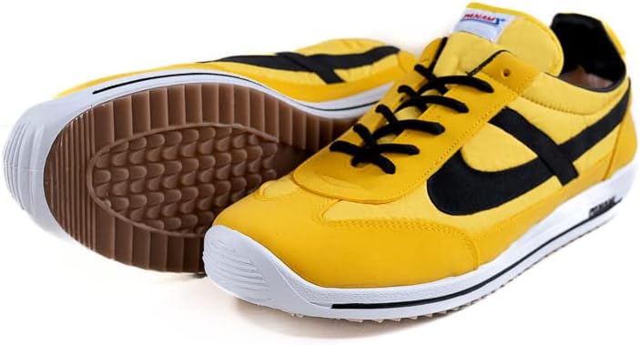 PANAM Classic Jogger | Unisex Tennis Shoe 5 Women/4 Men Yellow/Black