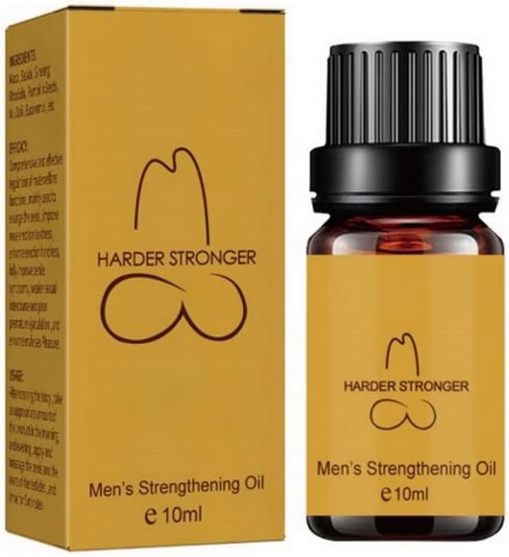 Stronger Male Enhancement Oil for Men, Body Gel for Private Part, Men's Re-Vitalize Enlargement Cream, Increases Performance & Prolong Sensation 0.33 Fl Oz