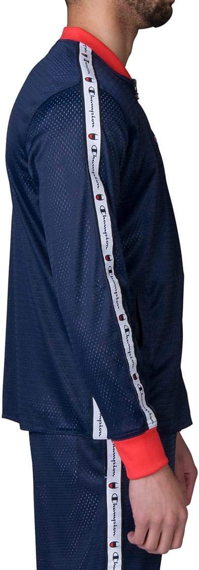 Champion Men's Reversible Mesh Jacket, Im Ind/Rd Spk/Blr Trpcs in Ind, L at  Women's Coats Shop