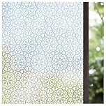 Lifetree Frosted Window Film Privacy Film for Glass Windows 44.5x200cm, Static Cling Decorative Snowflake Pattern, Blocks UV Removable Frosting Opaque Glass Film for Home Bathroom