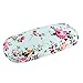 EZESO Fabrics Floral Retro Light Portable Eyeglasses Case (H)
