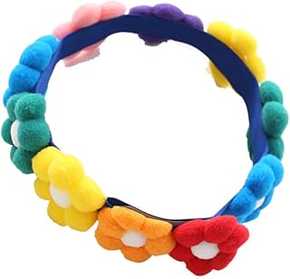 balacoo Small Puppy Collar pet Cute Dog Chain Flower Dog Floral Dog Small Puppy Choker Chain for Dogs cat Necklace Kitten Fancy Colored Puppy Collars