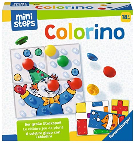 Ravensburger Ministeps 4582 Emils - Gioco Arcobaleno Per Imparare I Colori, Da 2 Anni