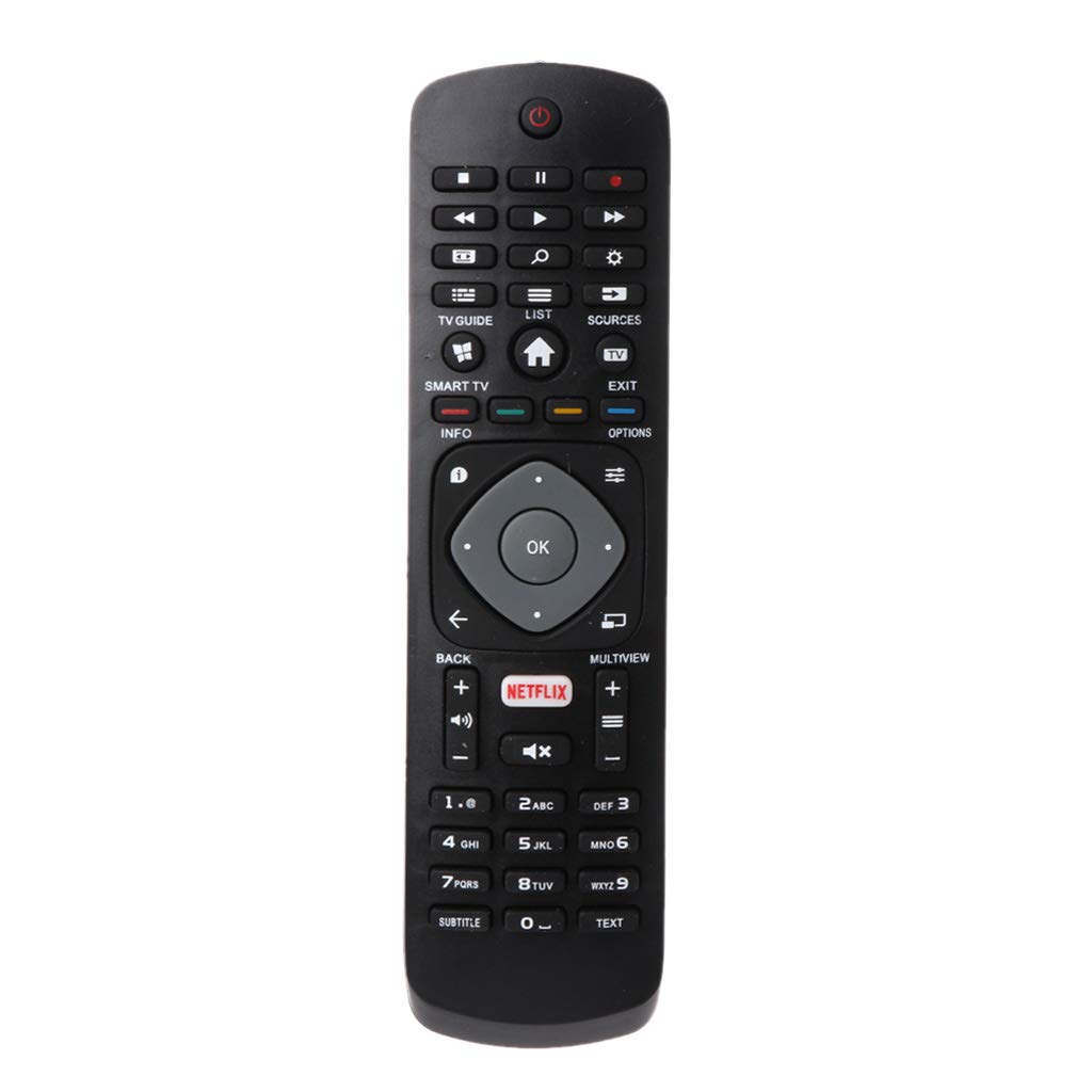 Mando a distancia compatible con Phi-Lips NET-FLIX Smart TV 398GR08BEPHN0012HT 1635008714 43PUS6162 398GR08BEPHN0011HL