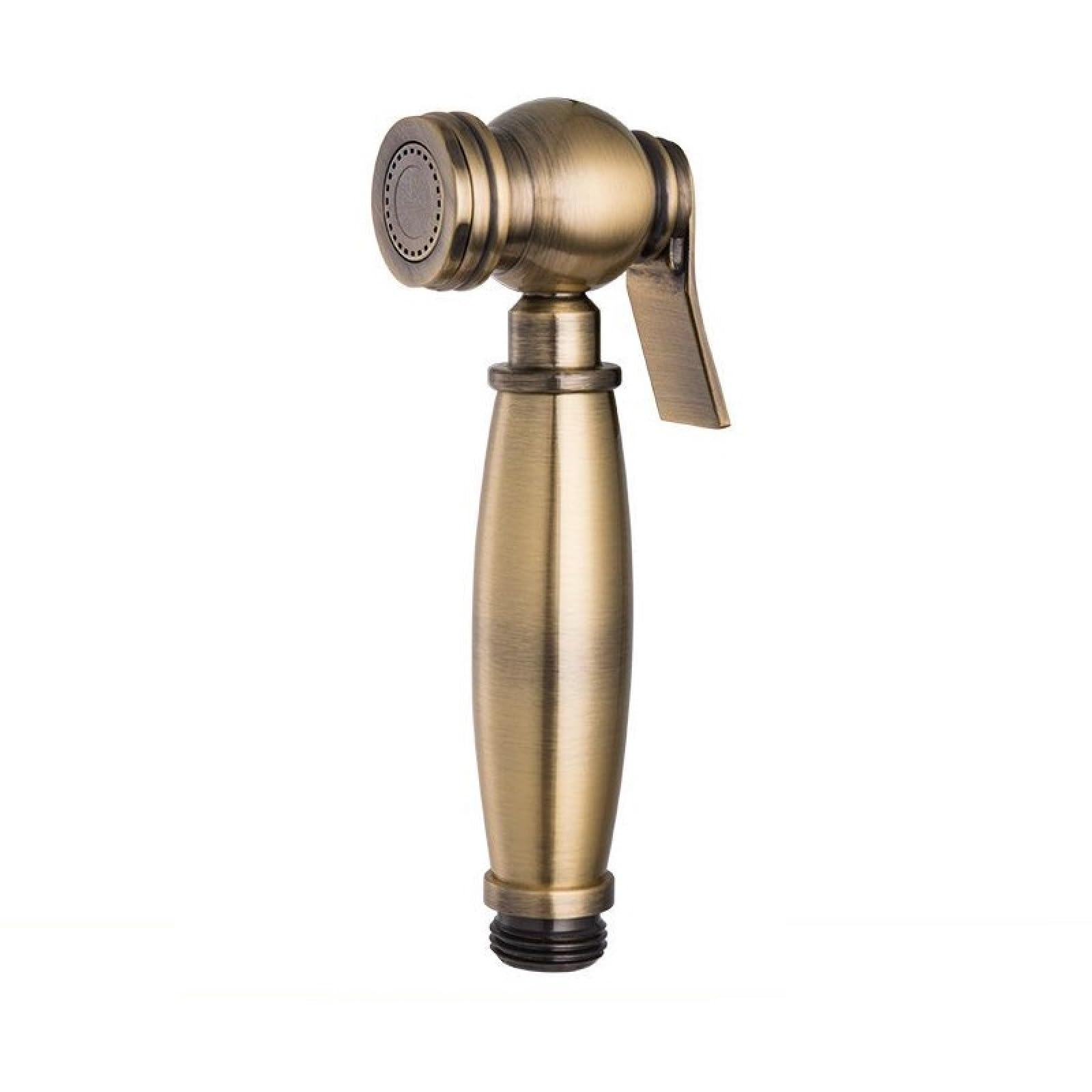 Baby Cloth Diaper Sprayer Full Copper Toilet Companion Set Round Head Spray Gun Bathroom Flusher Bathroom Toilet Bidet Booster Nozzle Copper Color