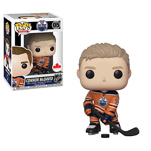 Funkopop Nhl: Connor Mcdavid Orange Jersey Grosnor Exclusive - Stylized Vinyl Figure 05