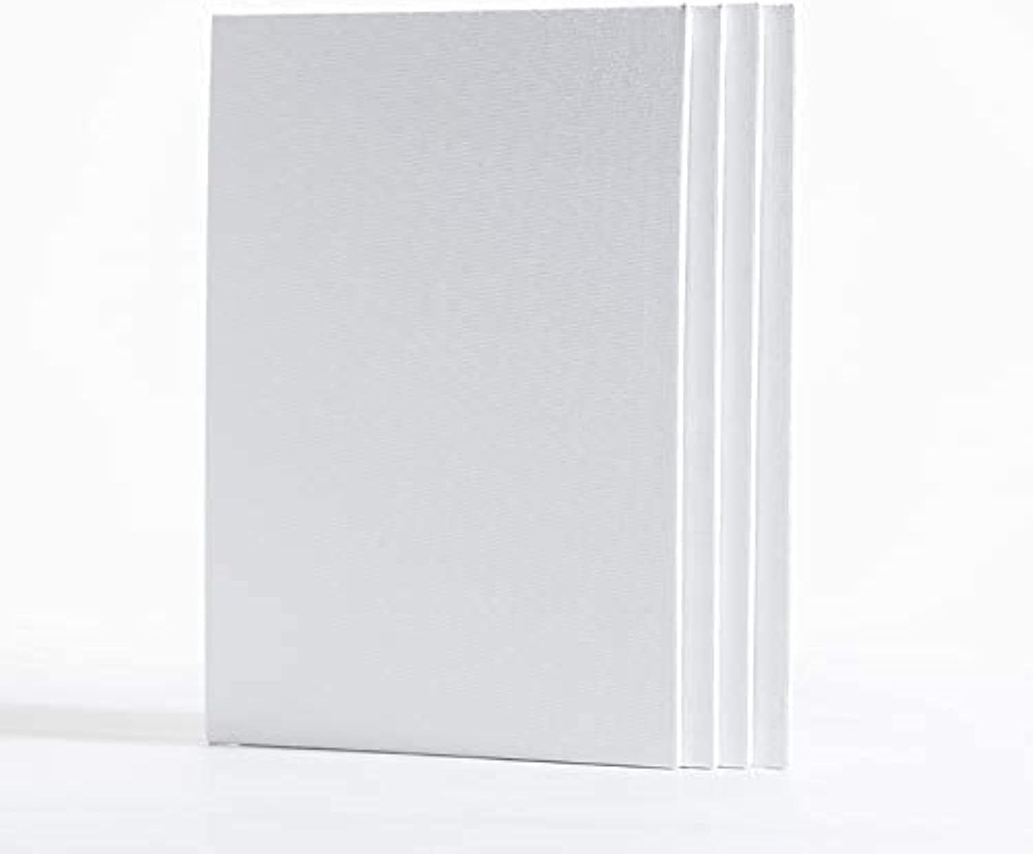 BPA® Art plain canvas board White blank 50 x 70 -Pack of 3