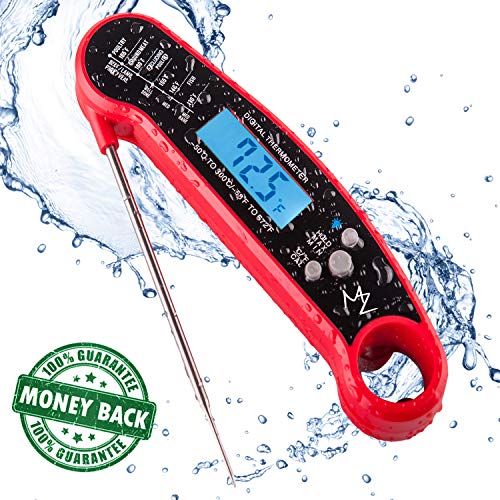 Cooking Thermometer for Grill and BBQ | Candy Thermometer | Waterproof Liquid Thermometer