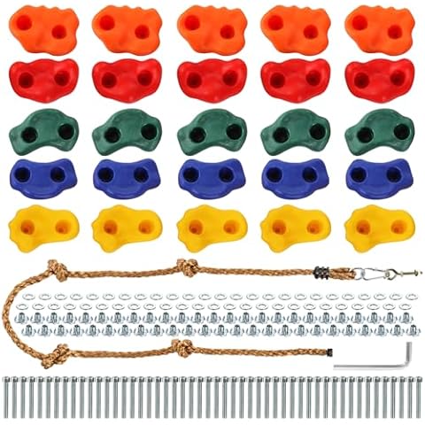 ZENFUN 25 Pack Rock Climbing Holds Cover