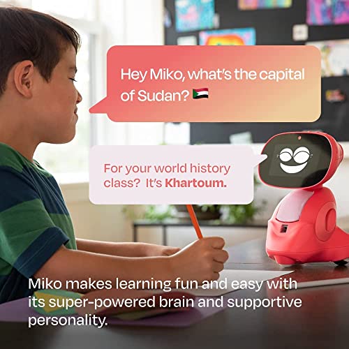 Miko 3: AI-Powered Smart Robot for Kids | STEAM Learning & Educational Robot | Interactive with Learning apps & Unlimited Games | Birthday Gift for Girls & Boys Aged 5-12 - Image 3