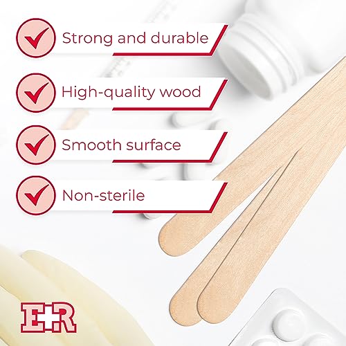 Ever Ready First Aid Wood 6 Tongue Depressors