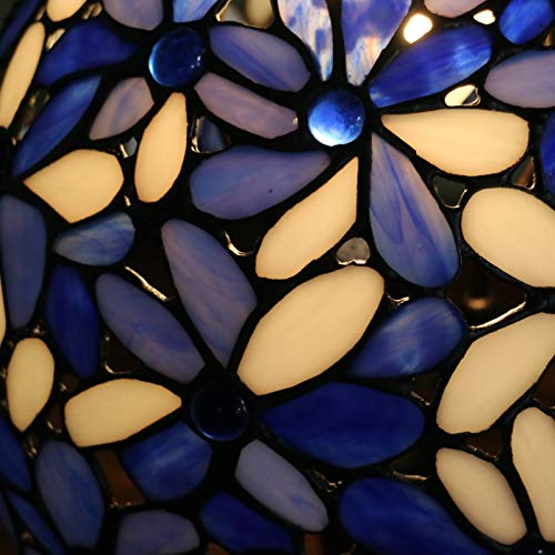 Amazon.co.jp : ステンドグラス ランプ テーブルランプ 花花