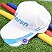 Adahill(TM Golf Slope Putting Level Reading Ball Marker Hat Clip Outdoor Sports