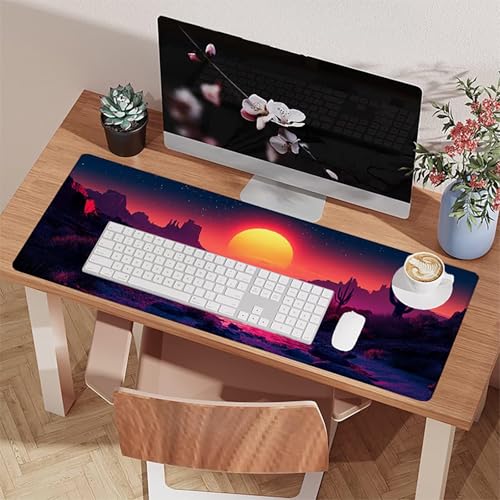 Tapis de souris coucher de soleil pour décorer votre setup de bureau - 3