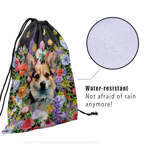 Image of Nerxy Pet Gymnastics Grip Bag Dog Cat Drawstring Grip Bags Puppy Shoe Bag Gym Storage Pouch