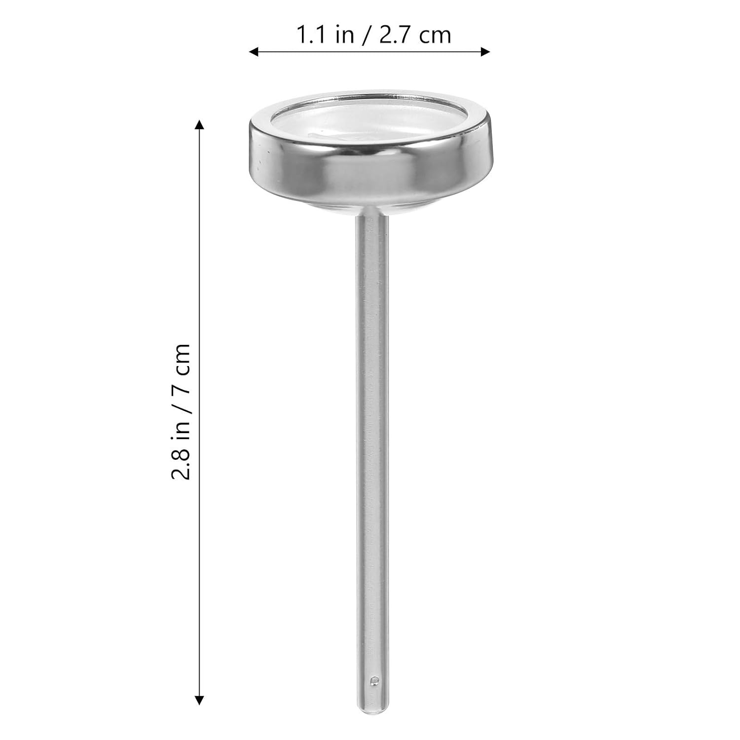 VALICLUD Instant-Read Stainless Steel Baking Thermometer for Electric Kettle with Break Resistance and Compact Design, Professional Food Temperature Tool for Home Kitchen Use