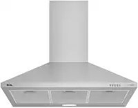 Coifa e Depurador de Parede Piramidal Eos 90cm Cheff Gourmet Inox Eco91ppi 110v