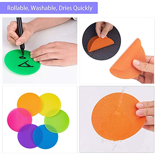 90 pezzi tappeti puntini per aula marcatori per