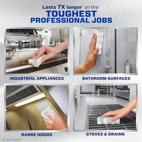 pampg professional mr clean magic eraser multi-purpose cleaner 26 count cleaning sponge commercial cleaning supply commercial grease cleaner