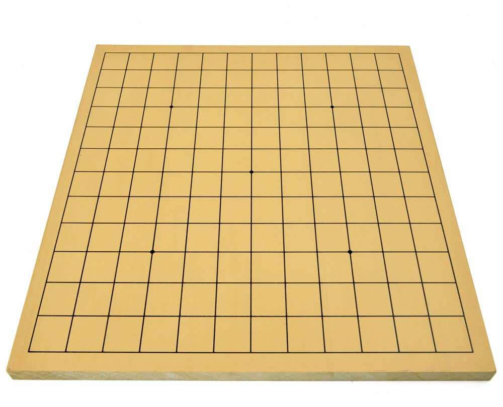Amazon | 囲碁盤 木製新桂13路9路盤 将碁屋ミニ椿油付き 囲碁入門用に