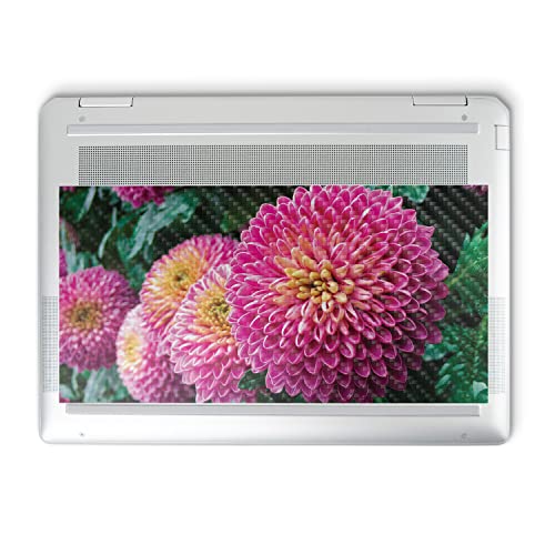 Image of MightySkins Carbon Fiber Skin Compatible with HP Spectre x360 14 inch (2022) Full Wrap Kit - Chrysanthemum | Protective, Durable Textured Carbon Fiber Finish | Easy to Apply | Made in The USA