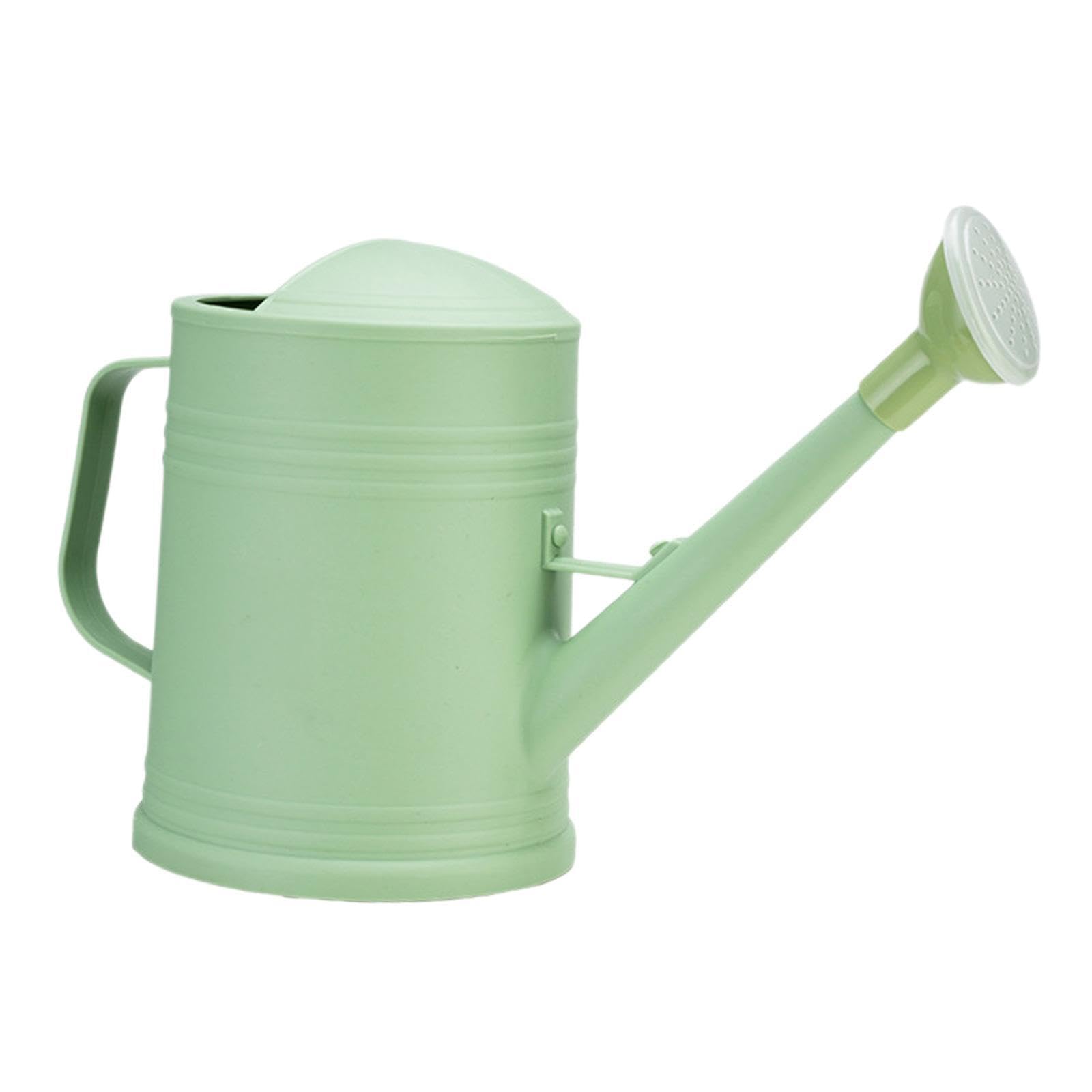 mophrati Portable 2L Watering Can Lightweight Long Mouth Efficient Indoor Tool Featuring Removable Sprinkler Head For Quick Flower Watering Can With Sprinkler, Green, 14x18cm