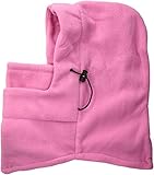 Novasport Women's Balaclava Hooded Face Mask Fleece (Pink)