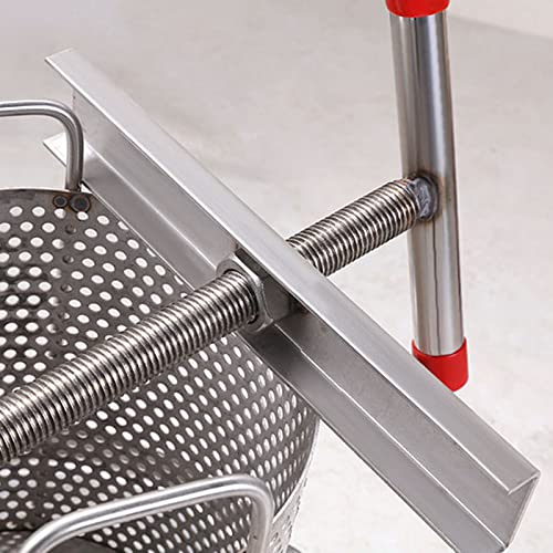 ZHIRCEKE Manuelle Honigschleuder Mit T-Förmigem Griff, Wabenspinner Aus Edelstahl Bienenzuchtausrüstung… – Bild 6