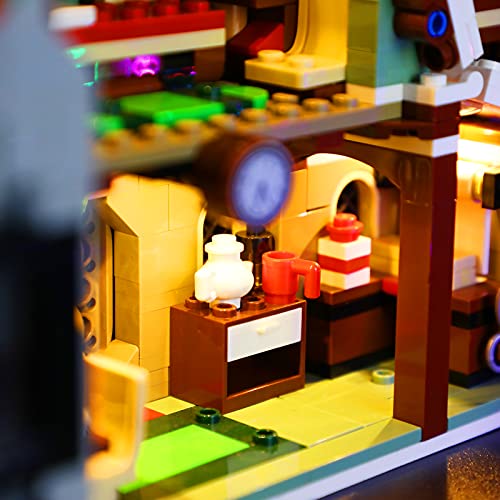 BRIKSMAX Led Beleuchtungsset für Lego Creator Expert Seasonal Elf Clubhouse - Compatible with Lego 10275 Bausteinen Modell - Ohne Lego Set(Fernbedienung Version) – Bild 5