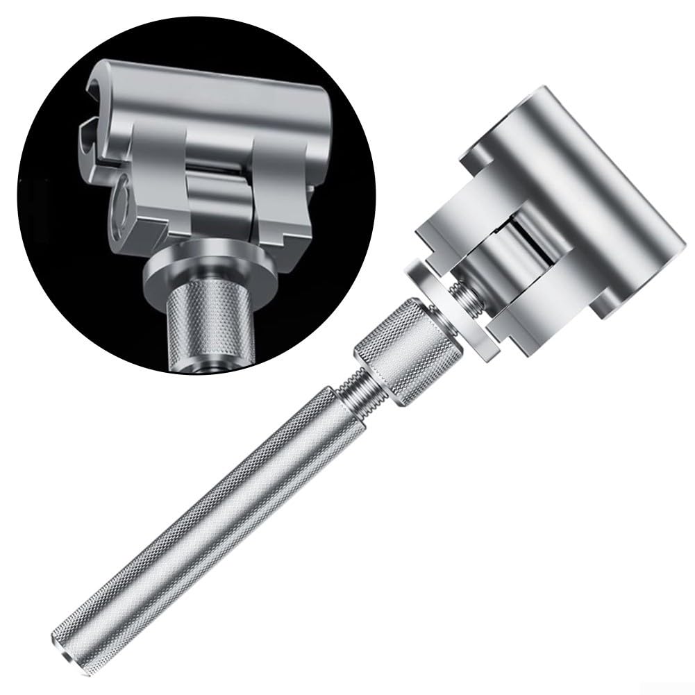 Llave de ajuste de bisagra y herramienta de alineación manual para puertas