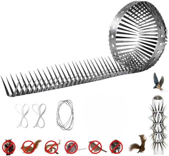 Amazon.com : 10 feet Raccoon Spikes Deterrent,Keep Squirrel Pigeon Crow
