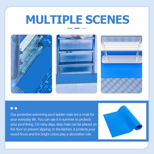 Alfombra antideslizante para escalera de piscina miniatura 5
