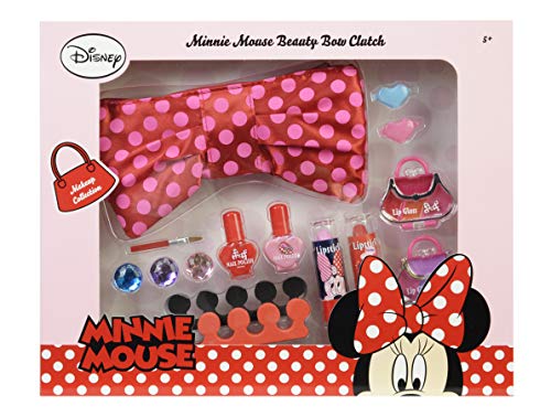 Preisvergleich Produktbild Markwins Minnie Stylisches Schminktäschchen & Beautyset Mit Wasserlöslicher Kinderschminke, Tollem Schmuck Und Zwei Zehentrenner