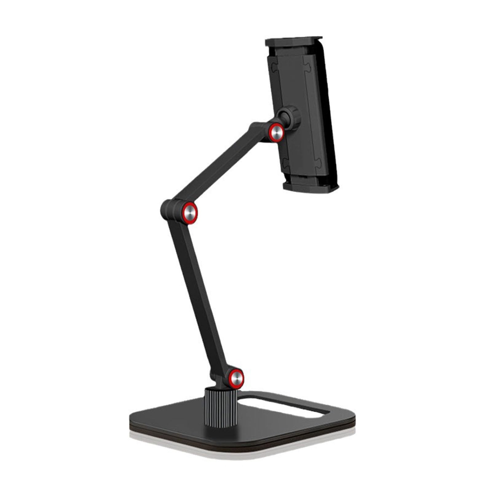 Supporto per tablet, supporto per tablet variabile a 360 gradi, robusto supporto da tavolo per telefoni cellulari e tablet sotto i 13 pollici, ideale per casa, ufficio e viaggi