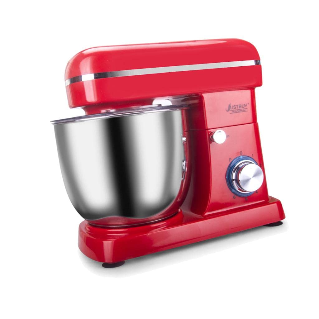 Kitchen Electric Stand Mixer Bread Dough Maker Machine Tilt-Head Red-image-33