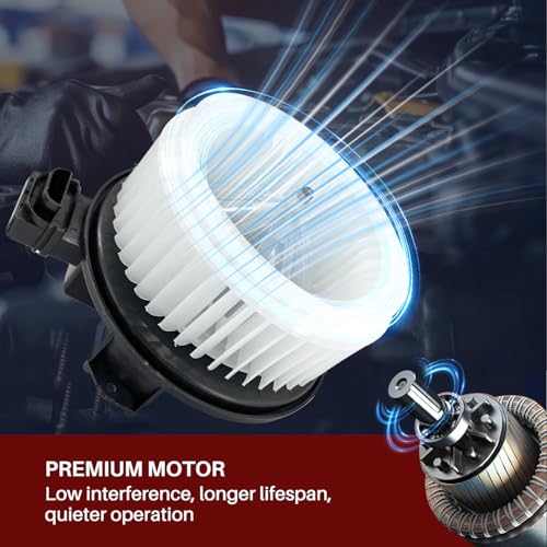 Image of 700289 AC Heater Blower Motor Fan Assembly Fit for Mazda cx-9 2007-2015,for Ram ProMaster 1500 2014-2024, Pro Master 2500 2014-2024, ProMaster 3500 2014-2024, TD1161B10