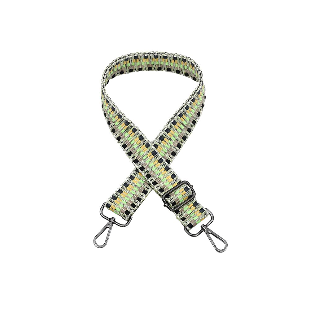 Wide Shoulder Strap Adjustable Replacement Belt Guitar Style Cross body Handbag Purse Strap