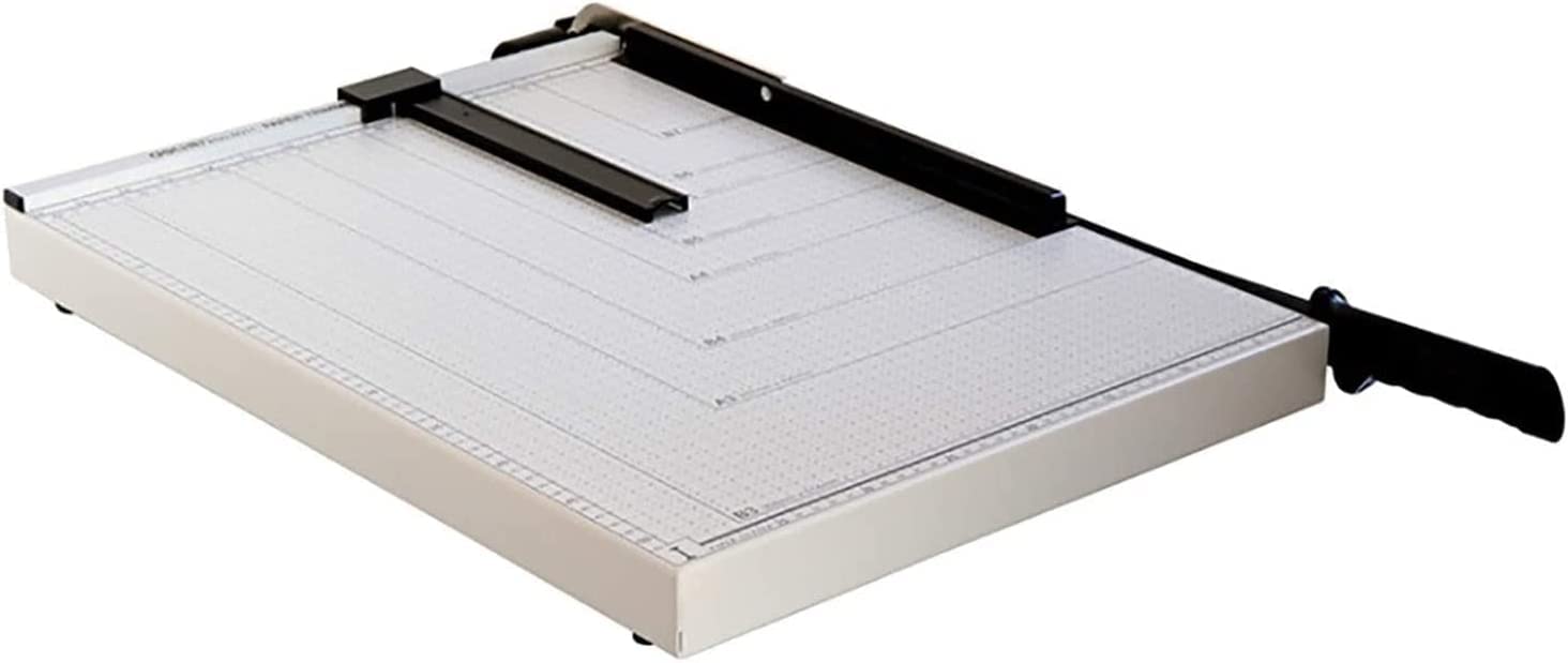 Papierschneider Papierschneidemaschine A3/A4 Papierschneider Papierschneider Metallbasierter Trimmer für Büro Schule Schneiden Foto Etiketten Gutscheine Karton Karte