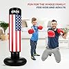 Gads-Punching-Bag-for-Kids-Premium-Inflatable-Bag-for-Immediate-Bounce-Back-62-inches-Free-Standing-Bag-for-Boxing-Kickboxing-Karate-Stress-Relief Kids Karate Punching Bag, Kids Kickboxing Bag, Bounce Back Punching Bag for Kids, Kids Boxing Bag, Punch Pro Punching Bag for Kids, Blow Up Punching Bag for Kids, Karate Punching Bag for Kids